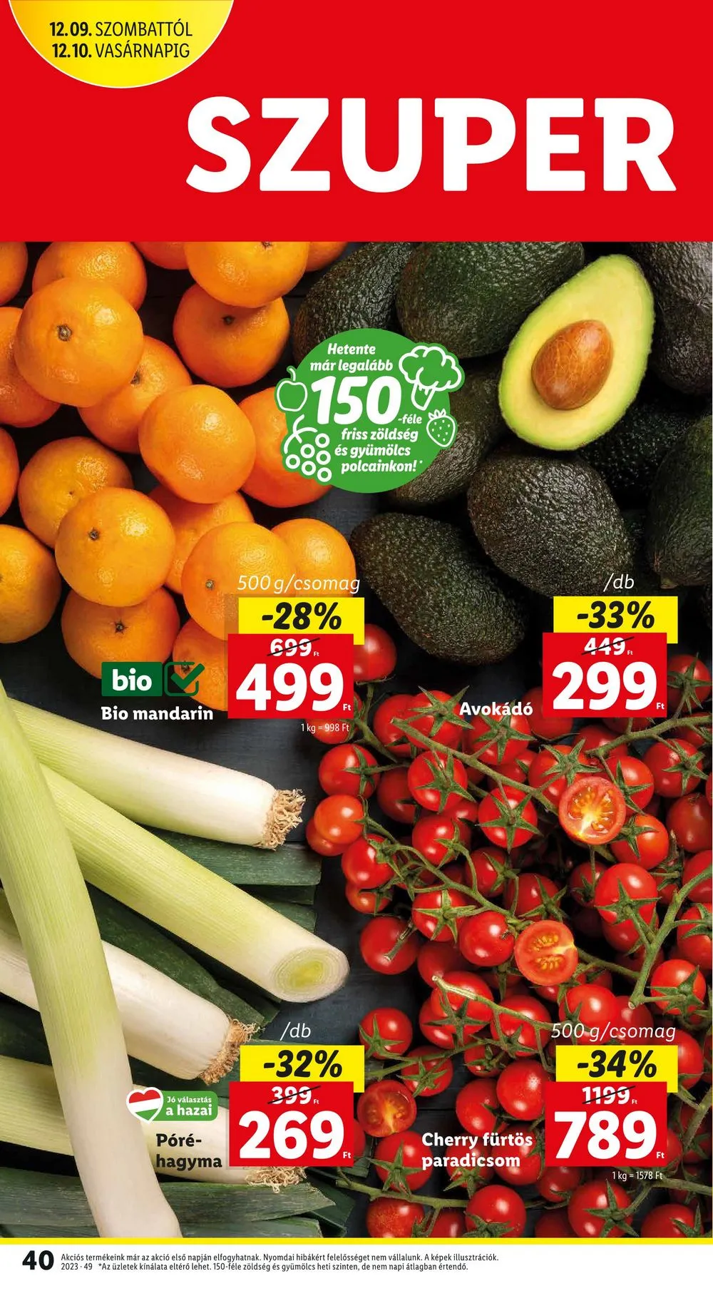 Lidl akciós újság 12.07–12.13 – 40. oldal
