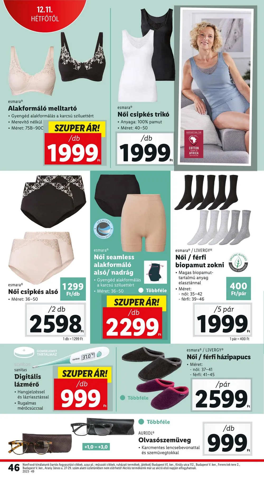Lidl akciós újság 12.07–12.13 – 46. oldal