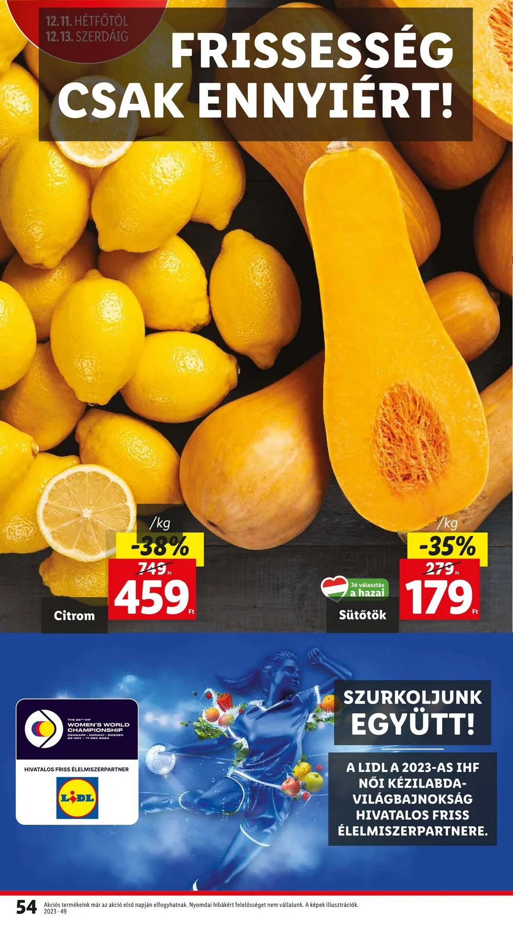 Lidl akciós újság 12.07–12.13 – 54. oldal