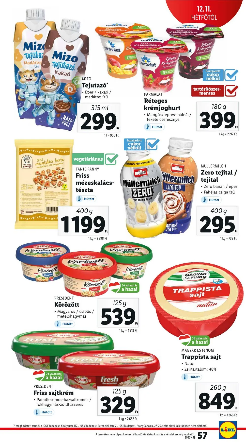 Lidl akciós újság 12.07–12.13 – 57. oldal