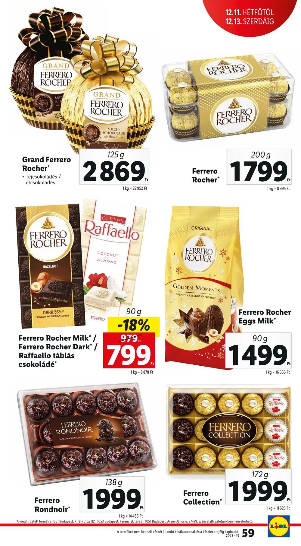 Lidl akciós újság 12.07–12.13 – 59. oldal