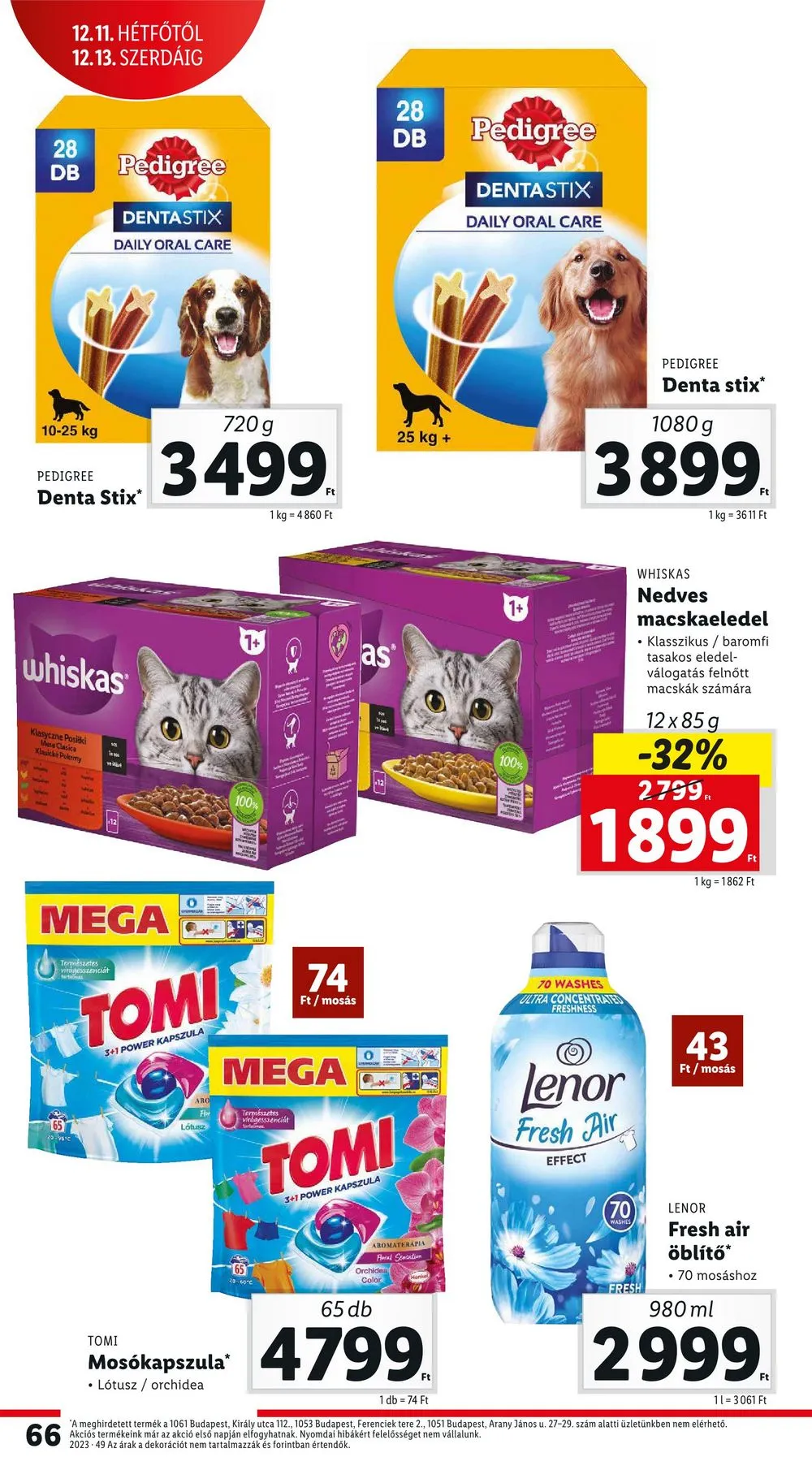 Lidl akciós újság 12.07–12.13 – 66. oldal