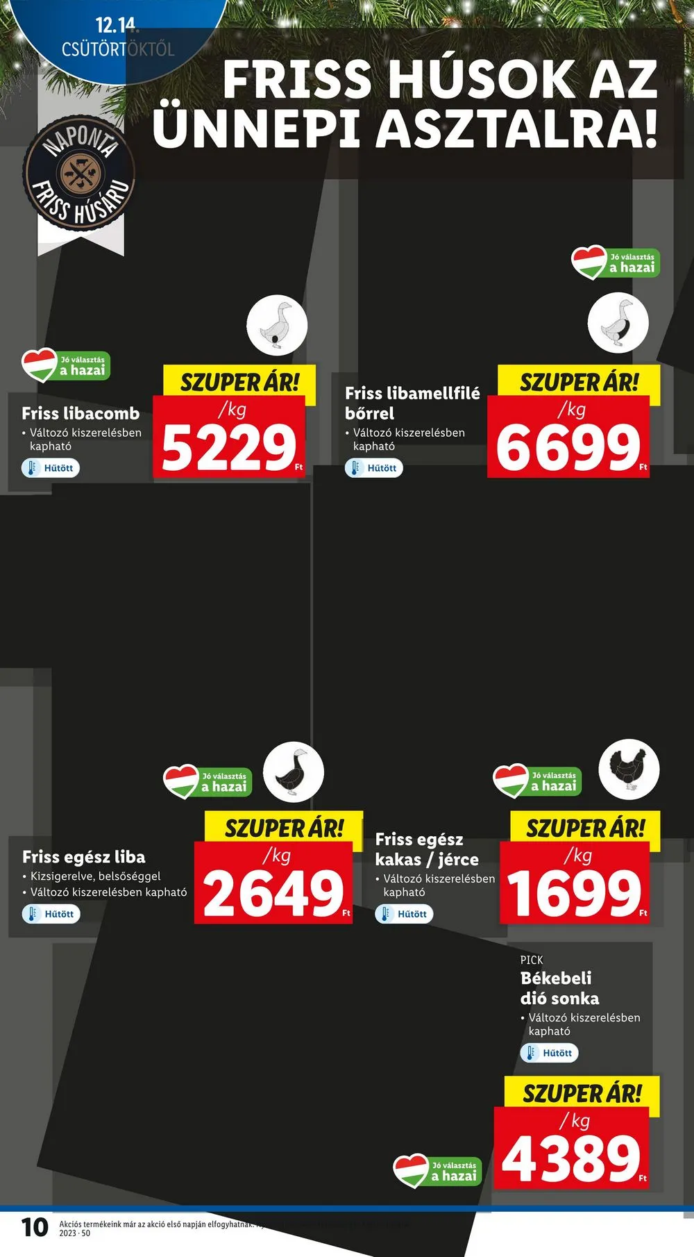 Lidl akciós újság 12.14–12.20 – 10. oldal