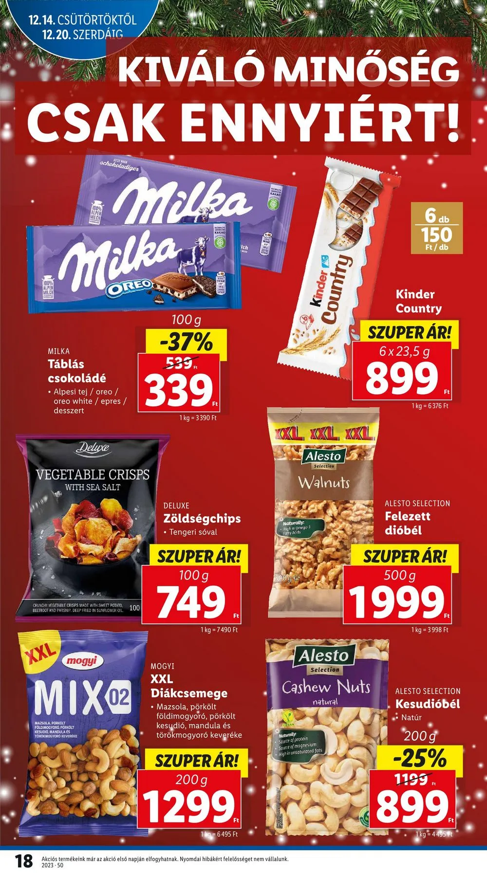 Lidl akciós újság 12.14–12.20 – 16. oldal