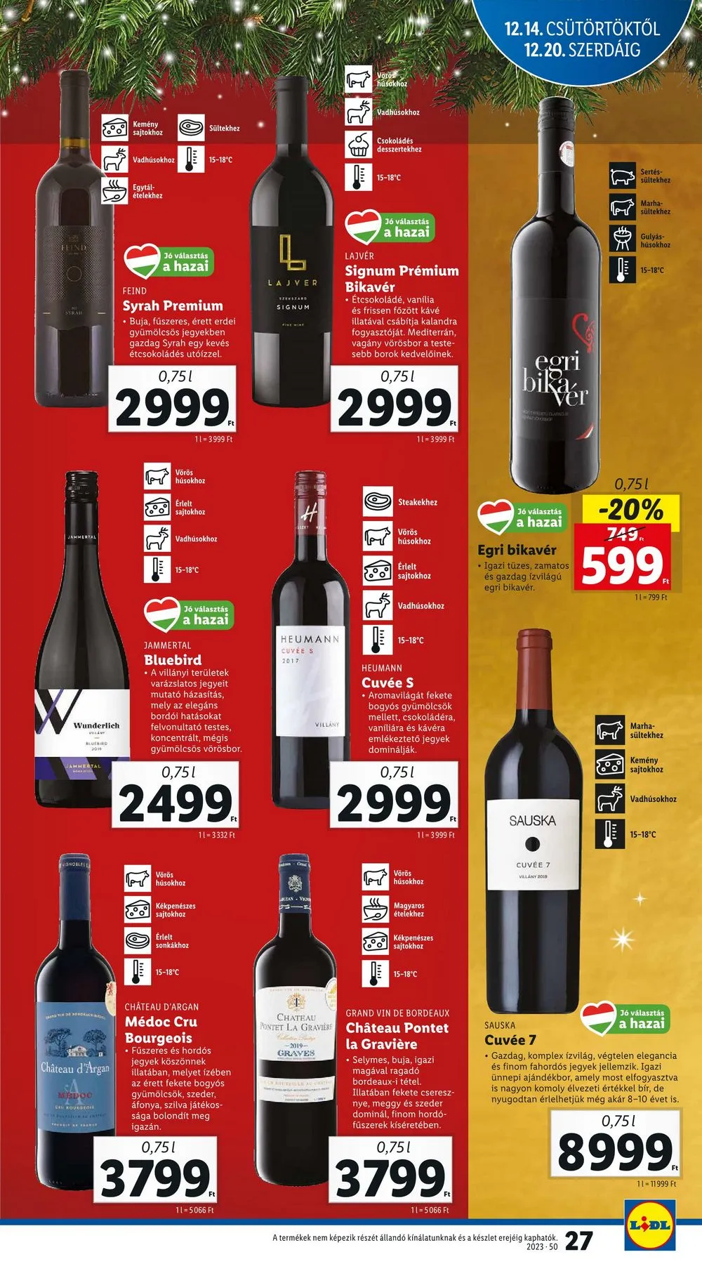 Lidl akciós újság 12.14–12.20 – 27. oldal