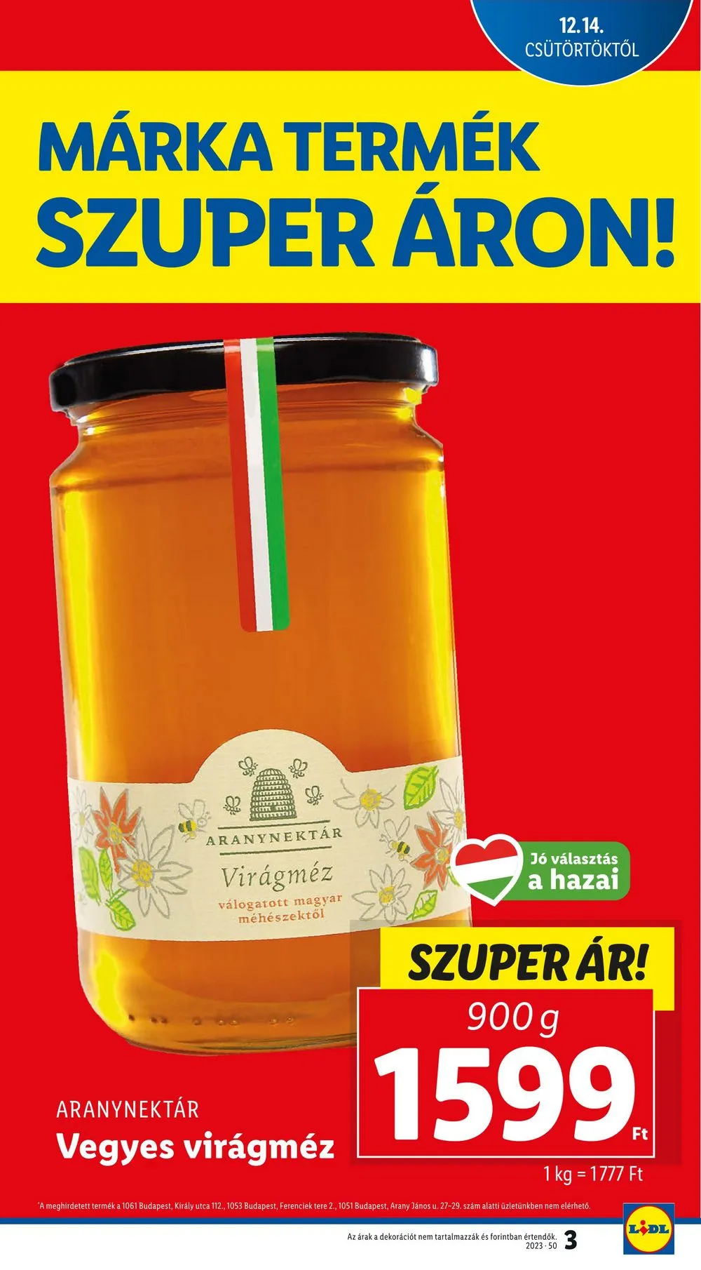 Lidl akciós újság 12.14–12.20 – 3. oldal