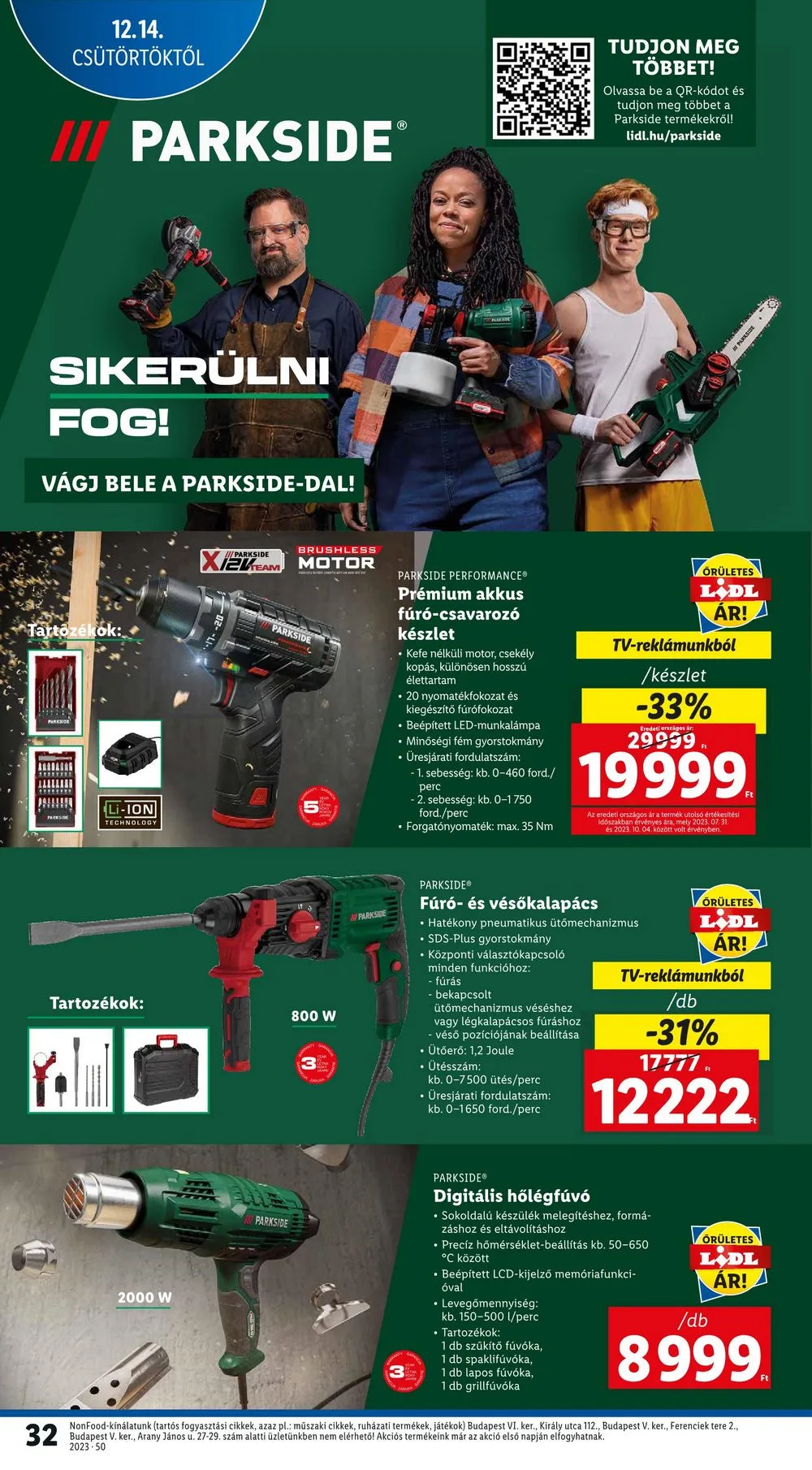 Lidl akciós újság 12.14–12.20 – 32. oldal