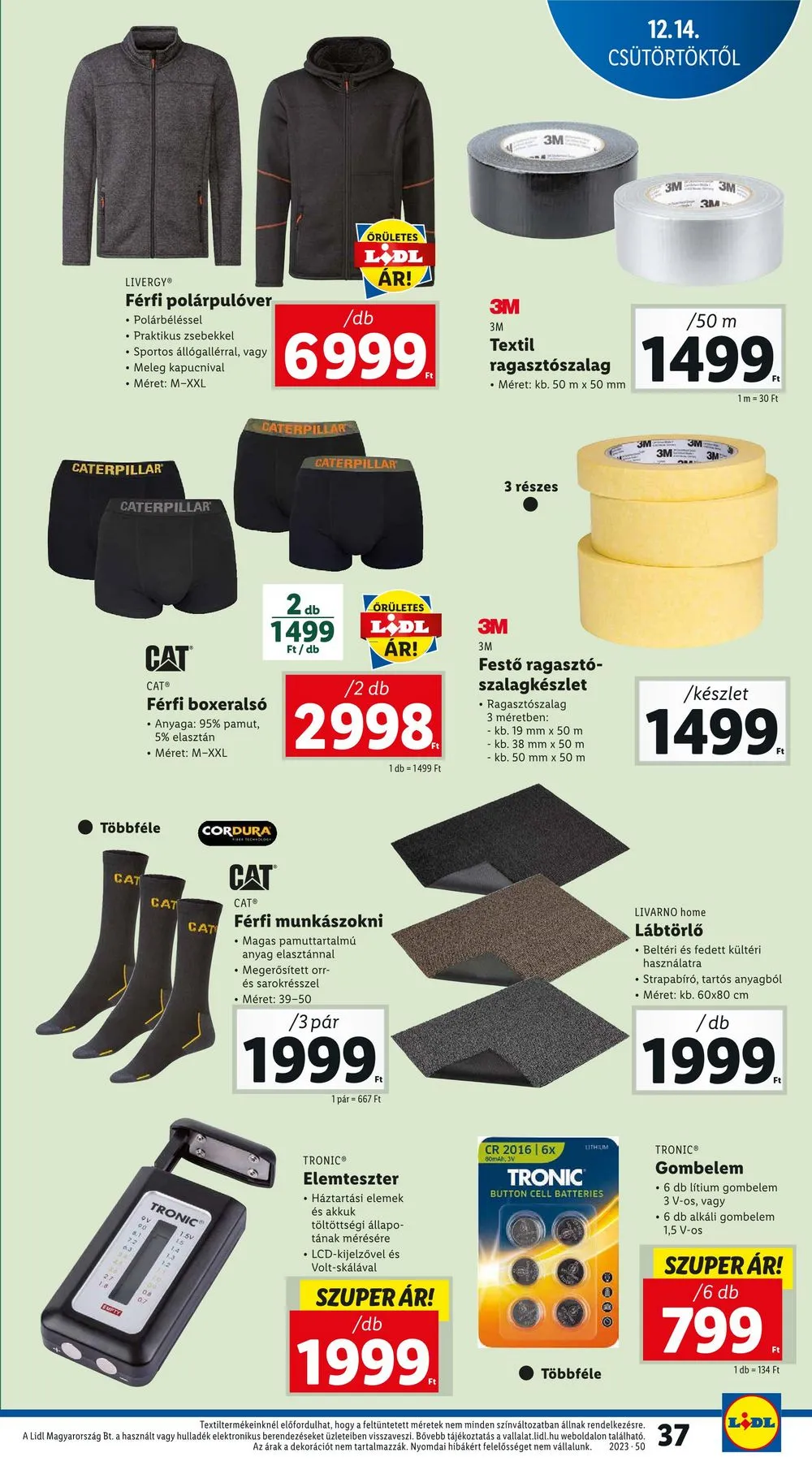 Lidl akciós újság 12.14–12.20 – 37. oldal