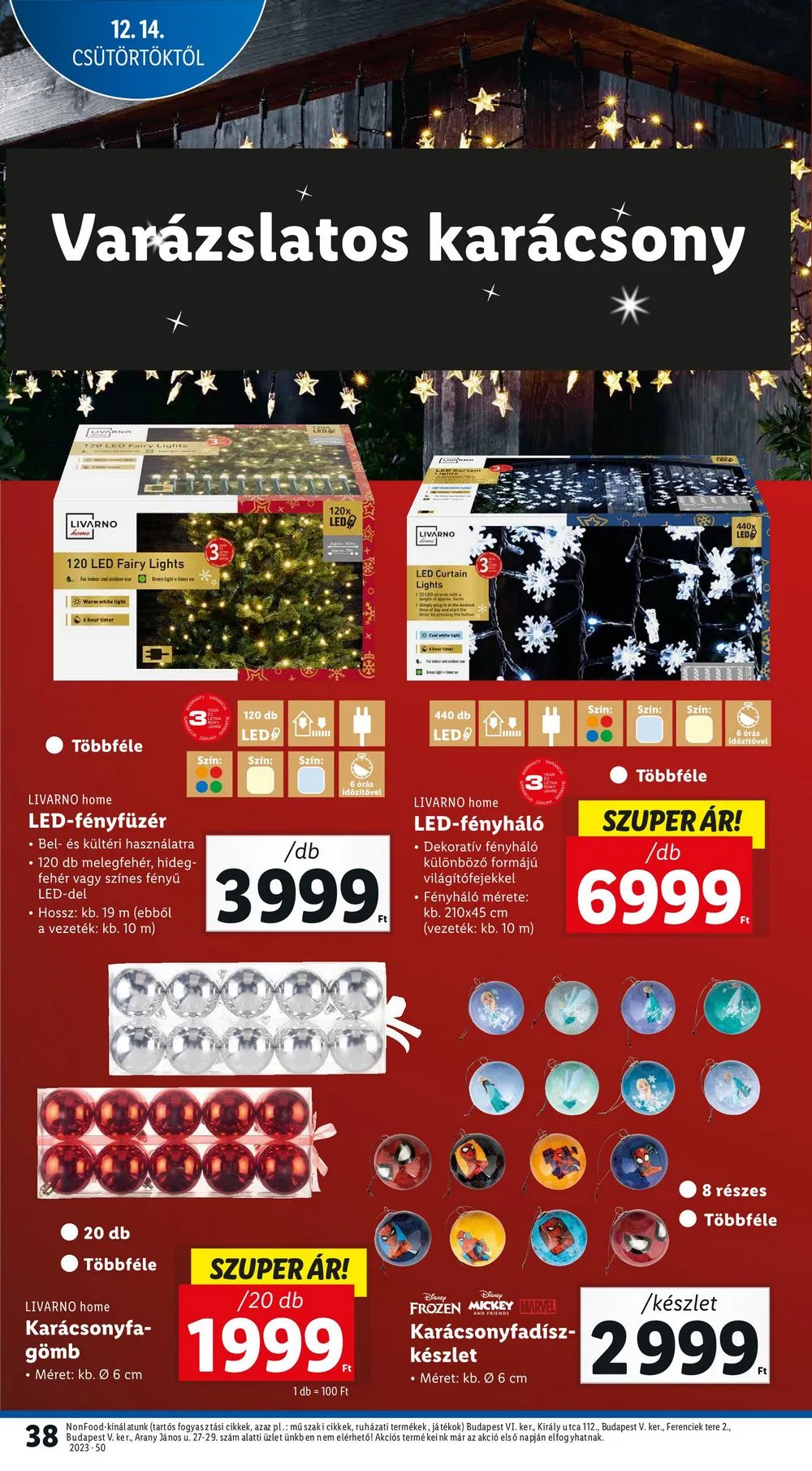 Lidl akciós újság 12.14–12.20 – 40. oldal