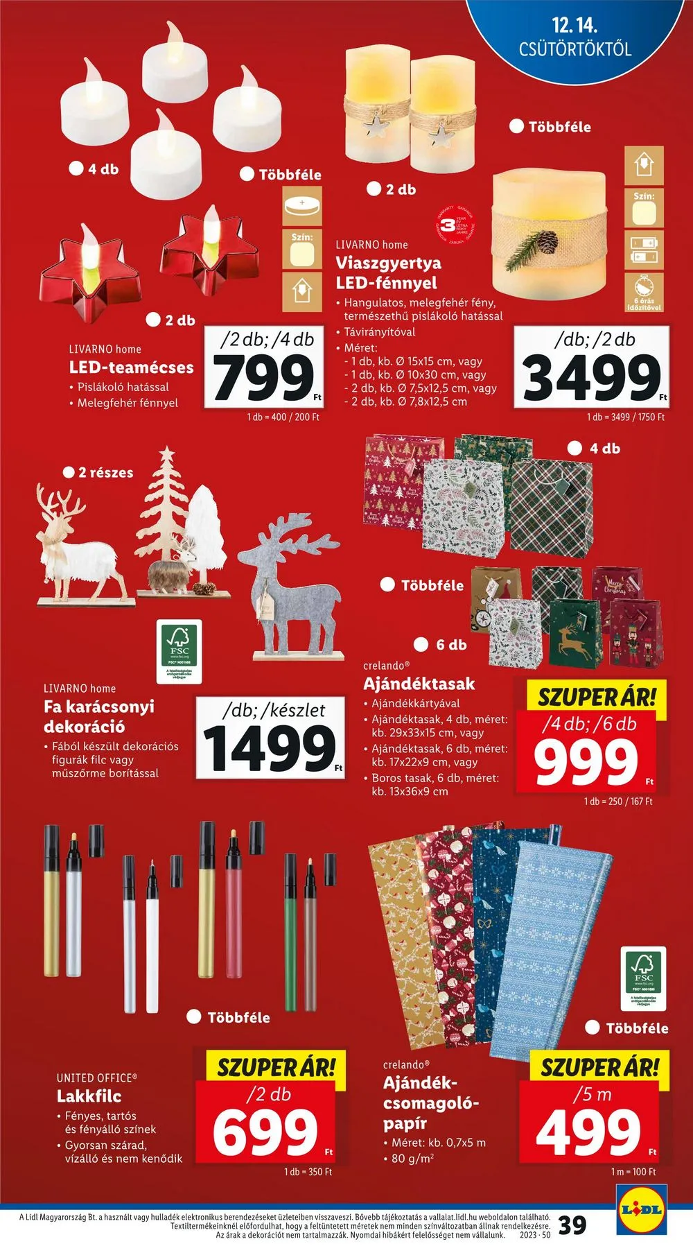 Lidl akciós újság 12.14–12.20 – 41. oldal