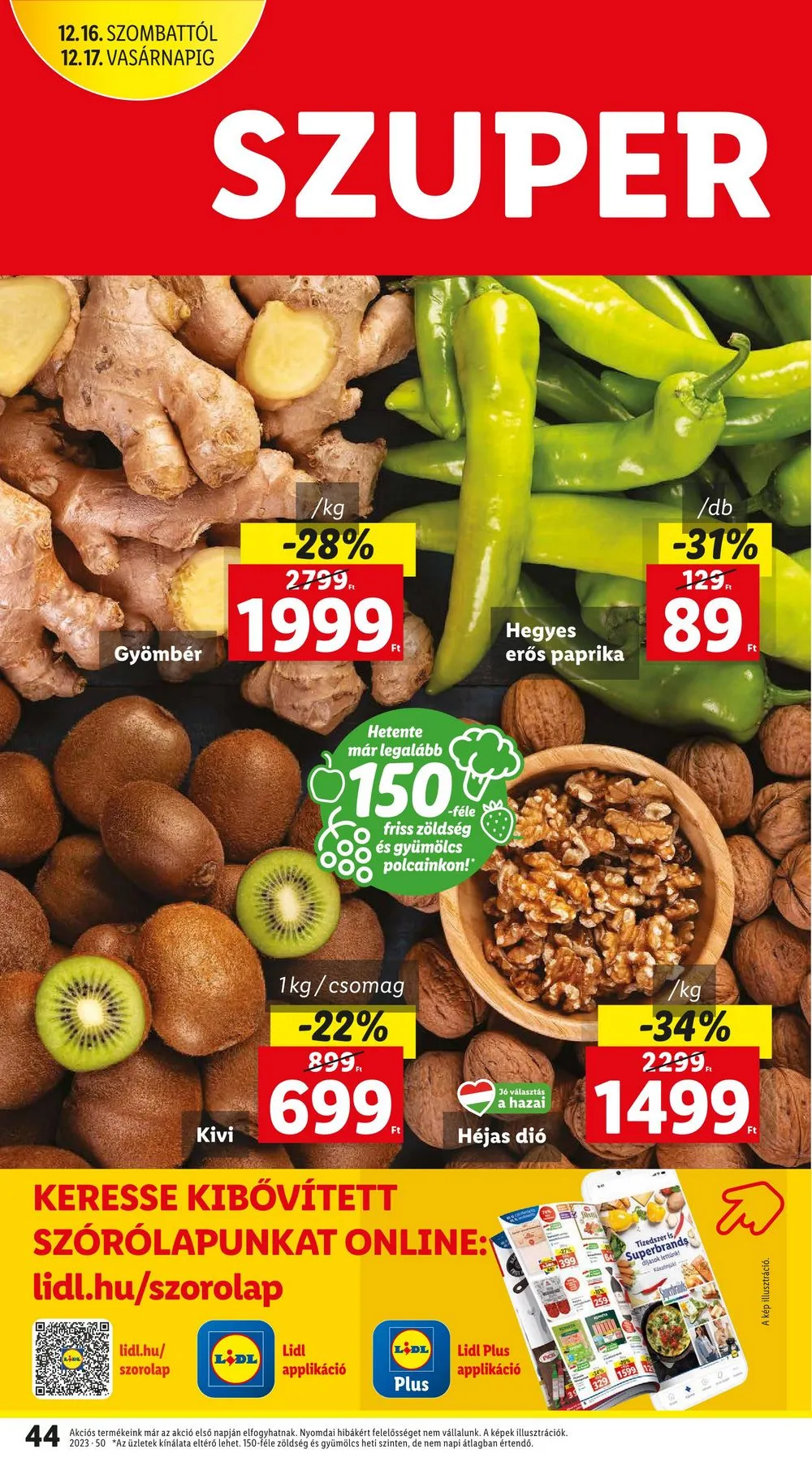 Lidl akciós újság 12.14–12.20 – 46. oldal