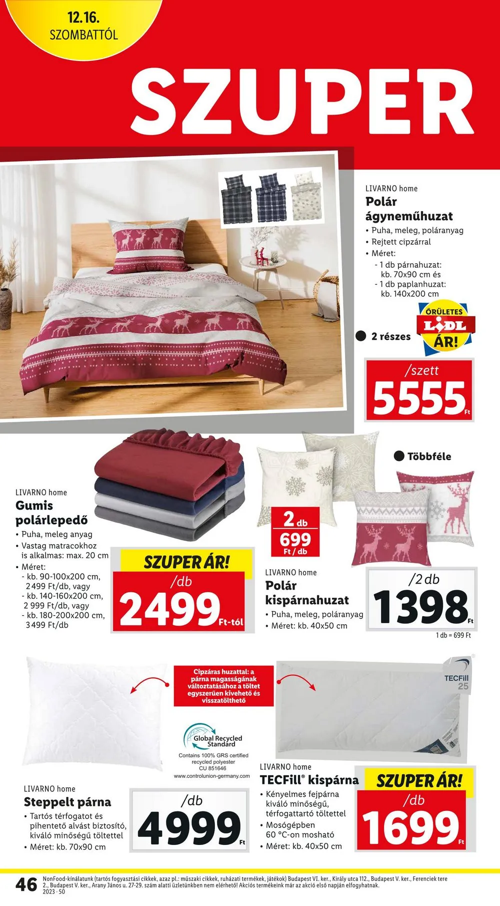 Lidl akciós újság 12.14–12.20 – 48. oldal