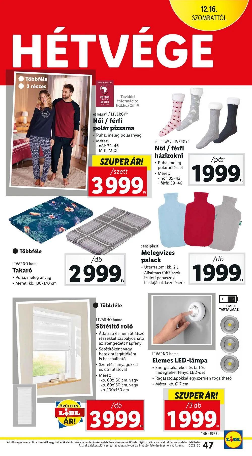 Lidl akciós újság 12.14–12.20 – 49. oldal