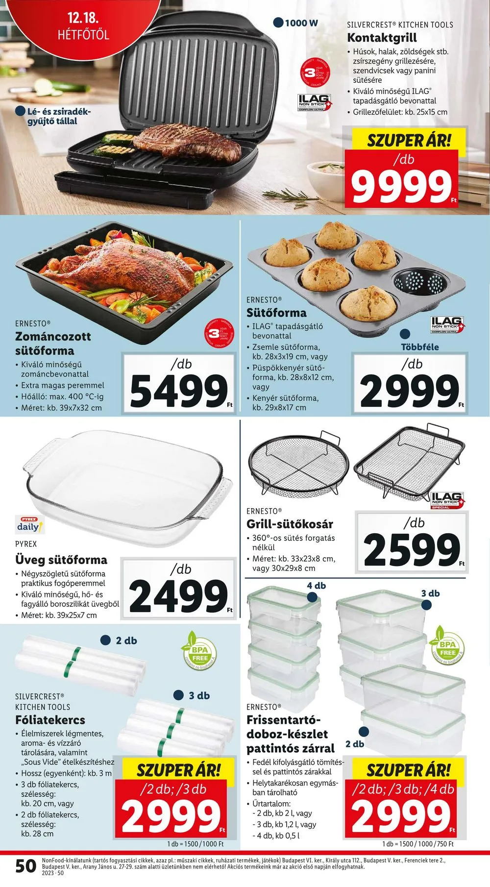 Lidl akciós újság 12.14–12.20 – 52. oldal