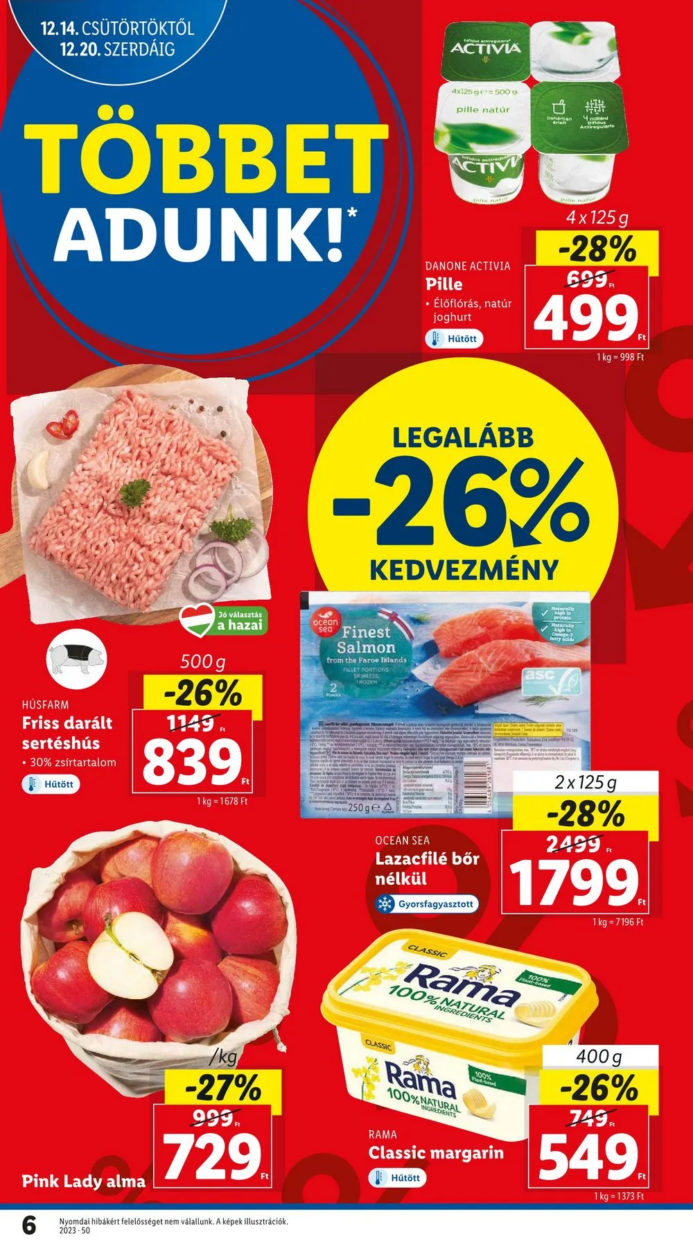 Lidl akciós újság 12.14–12.20 – 6. oldal