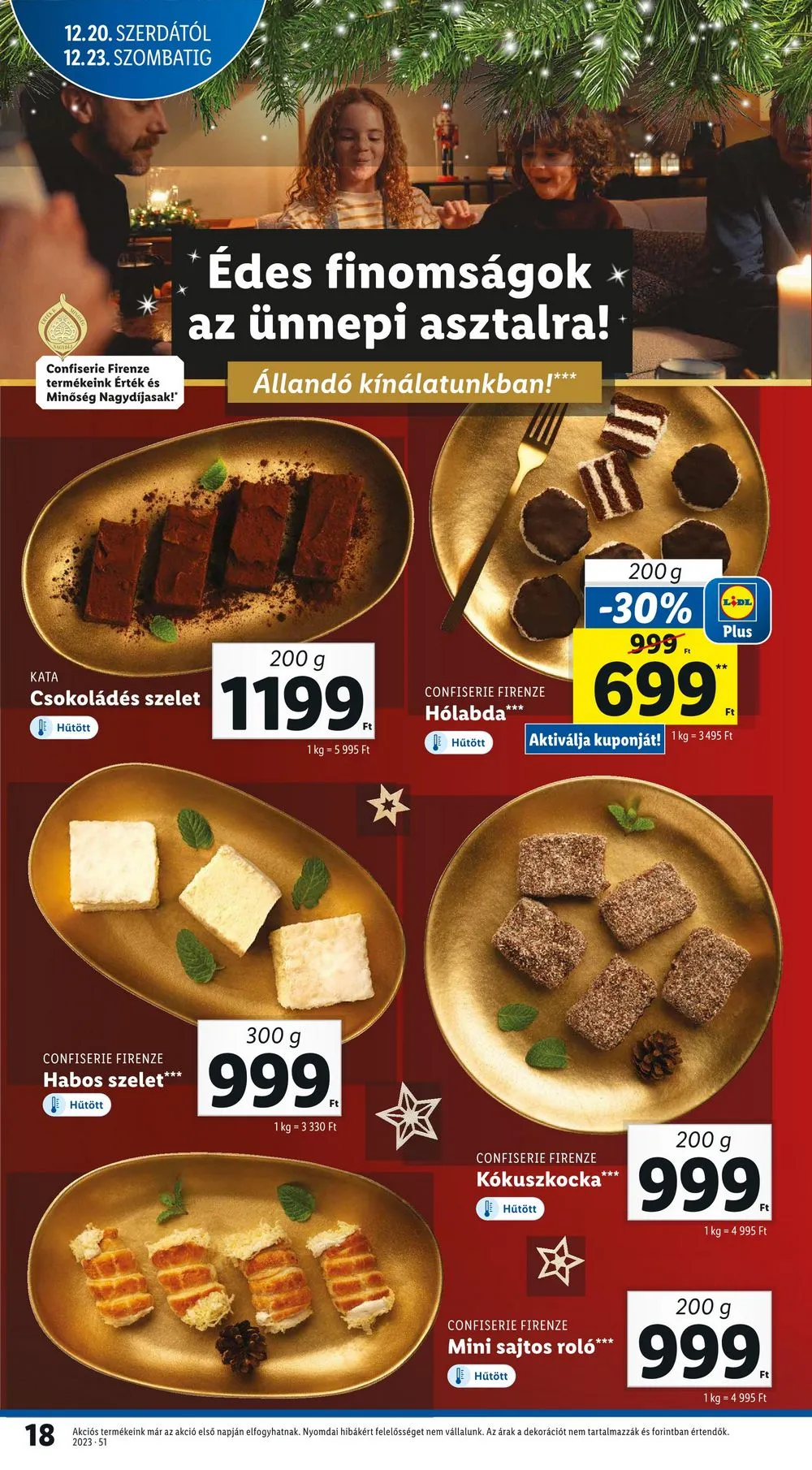 Lidl akciós újság 12.20–12.23 – 18. oldal
