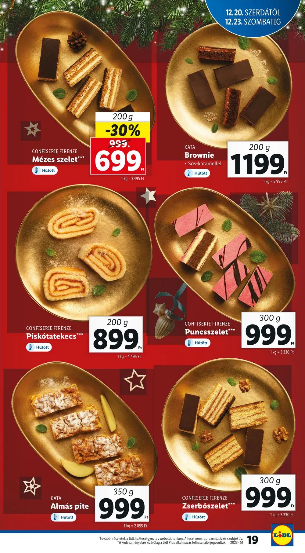 Lidl akciós újság 12.20–12.23 – 19. oldal