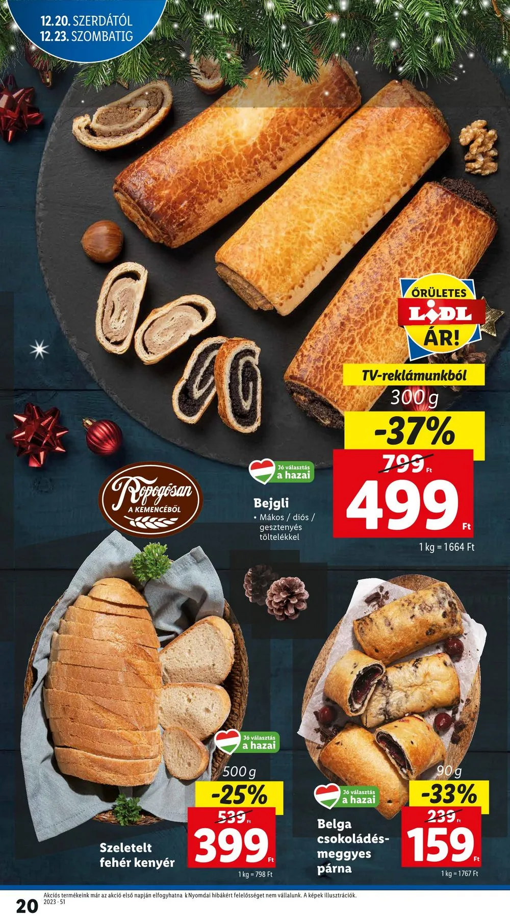 Lidl akciós újság 12.20–12.23 – 20. oldal