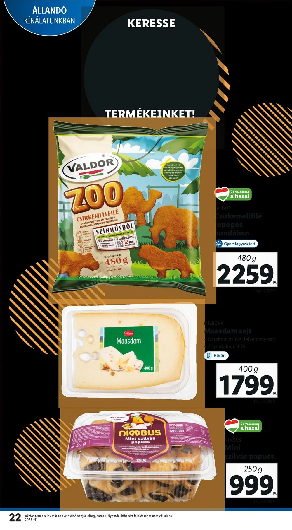 Lidl akciós újság 12.20–12.23 – 22. oldal