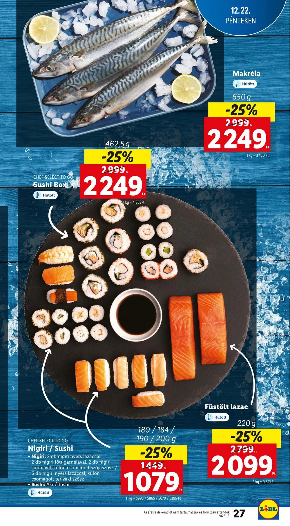 Lidl akciós újság 12.20–12.23 – 27. oldal
