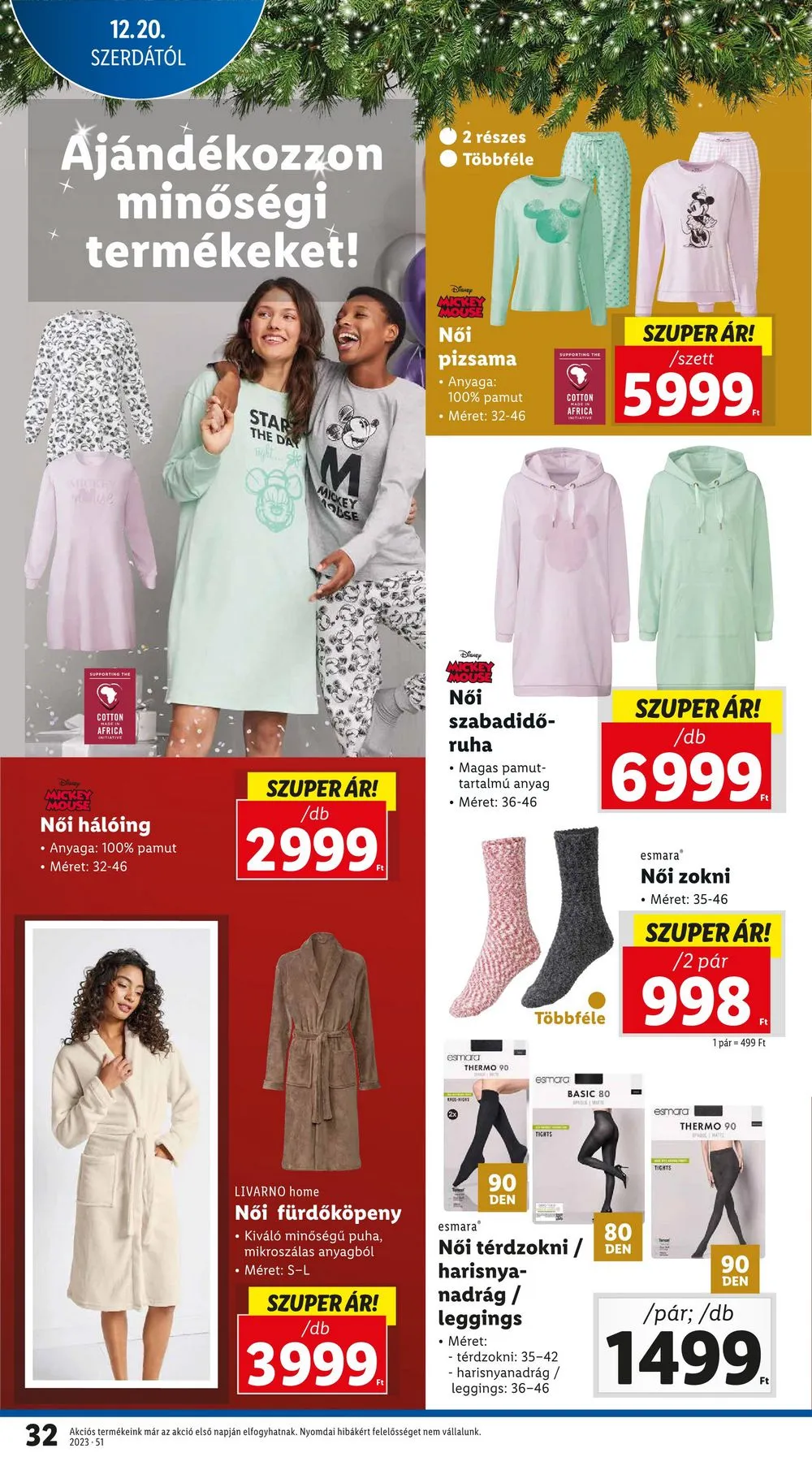 Lidl akciós újság 12.20–12.23 – 32. oldal