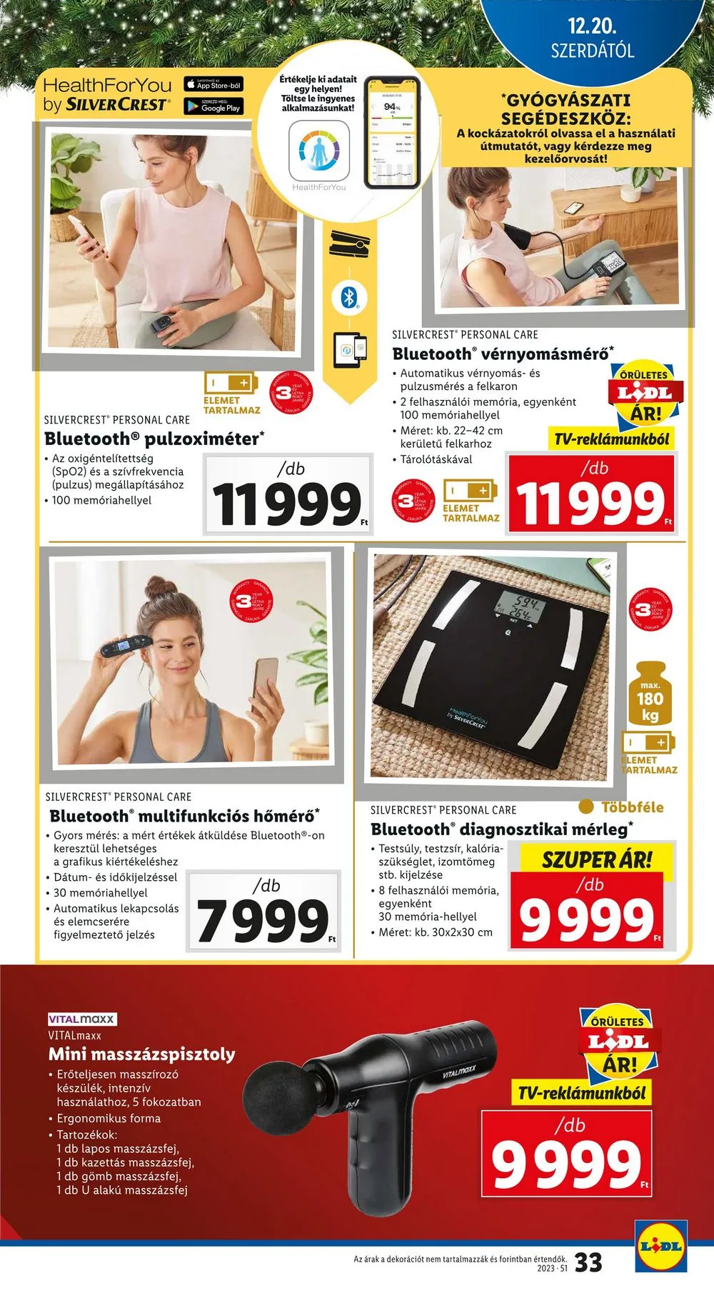 Lidl akciós újság 12.20–12.23 – 33. oldal