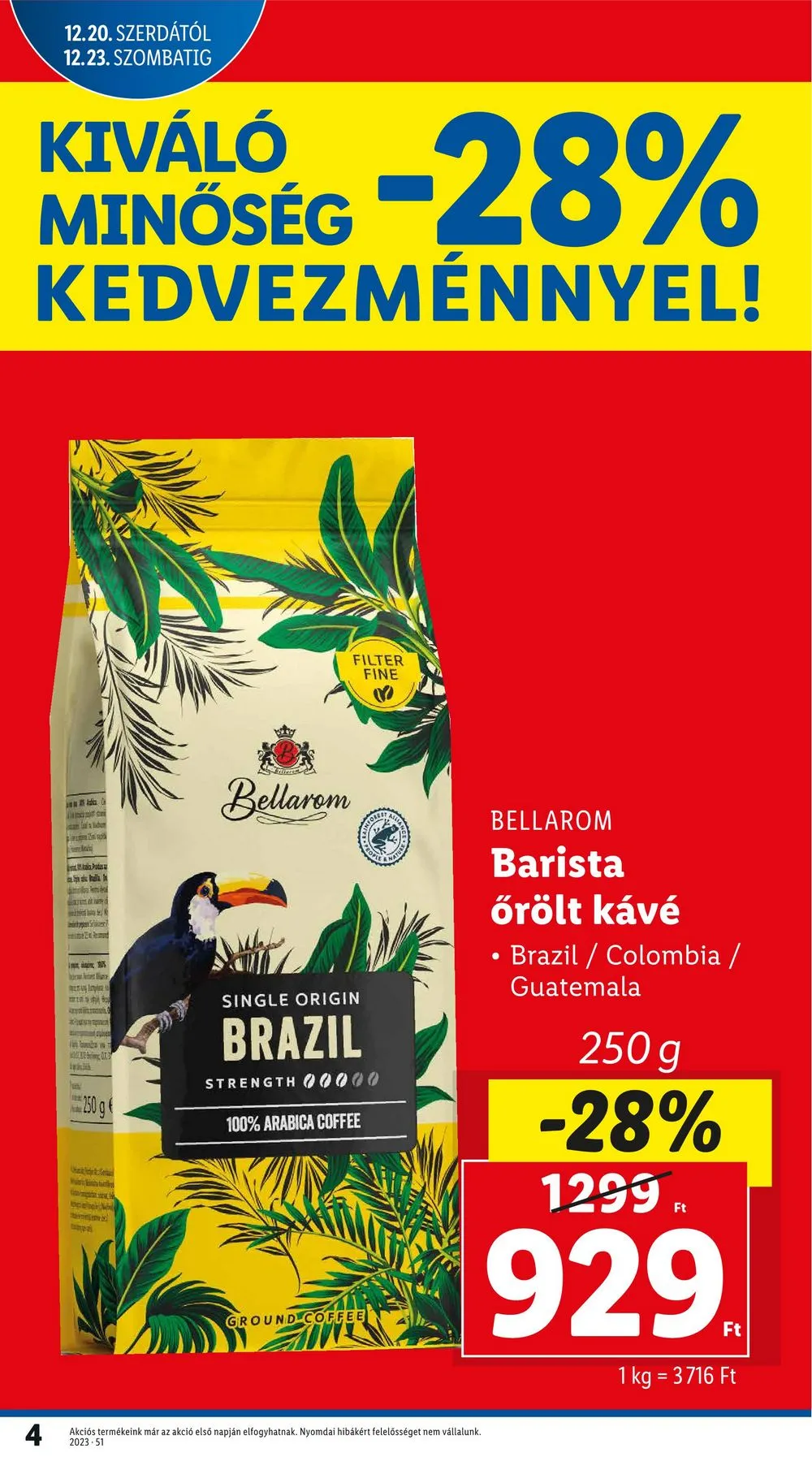 Lidl akciós újság 12.20–12.23 – 4. oldal