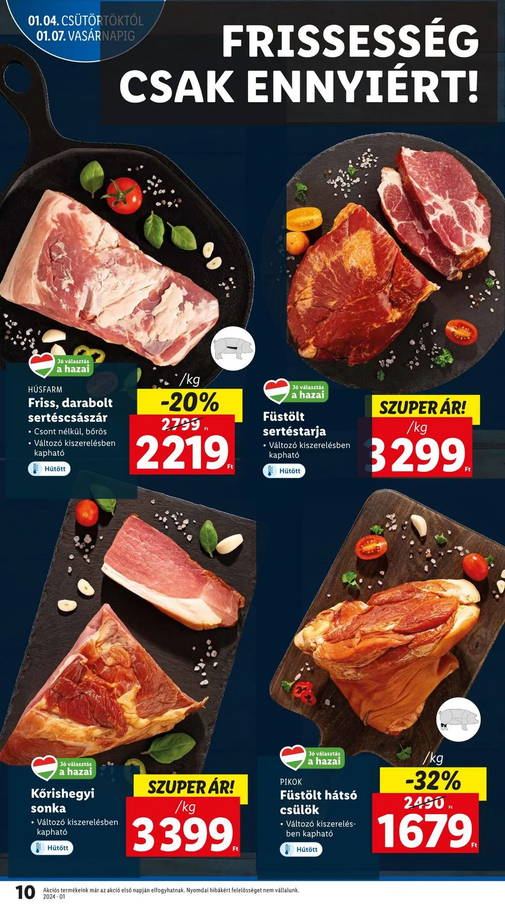 Lidl akciós újság 01.04–01.10 – 10. oldal