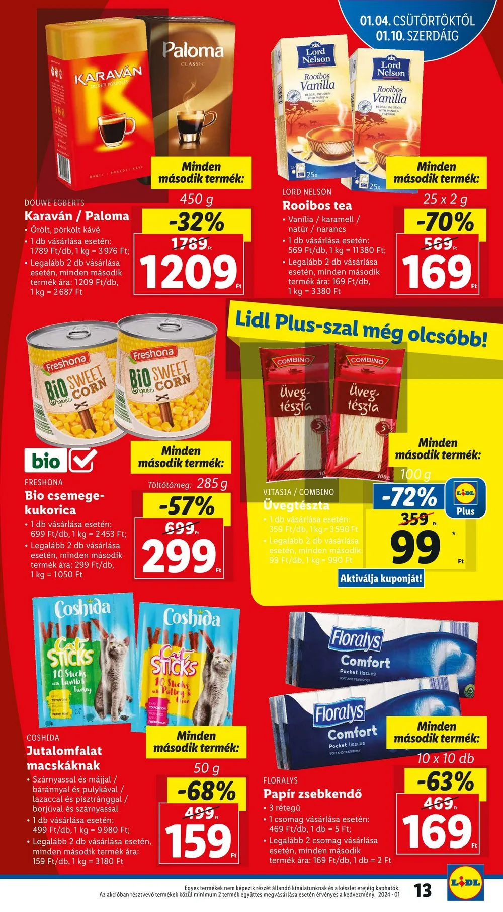 Lidl akciós újság 01.04–01.10 – 13. oldal