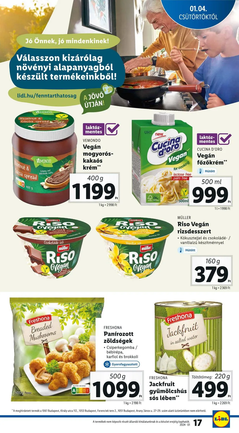 Lidl akciós újság 01.04–01.10 – 17. oldal