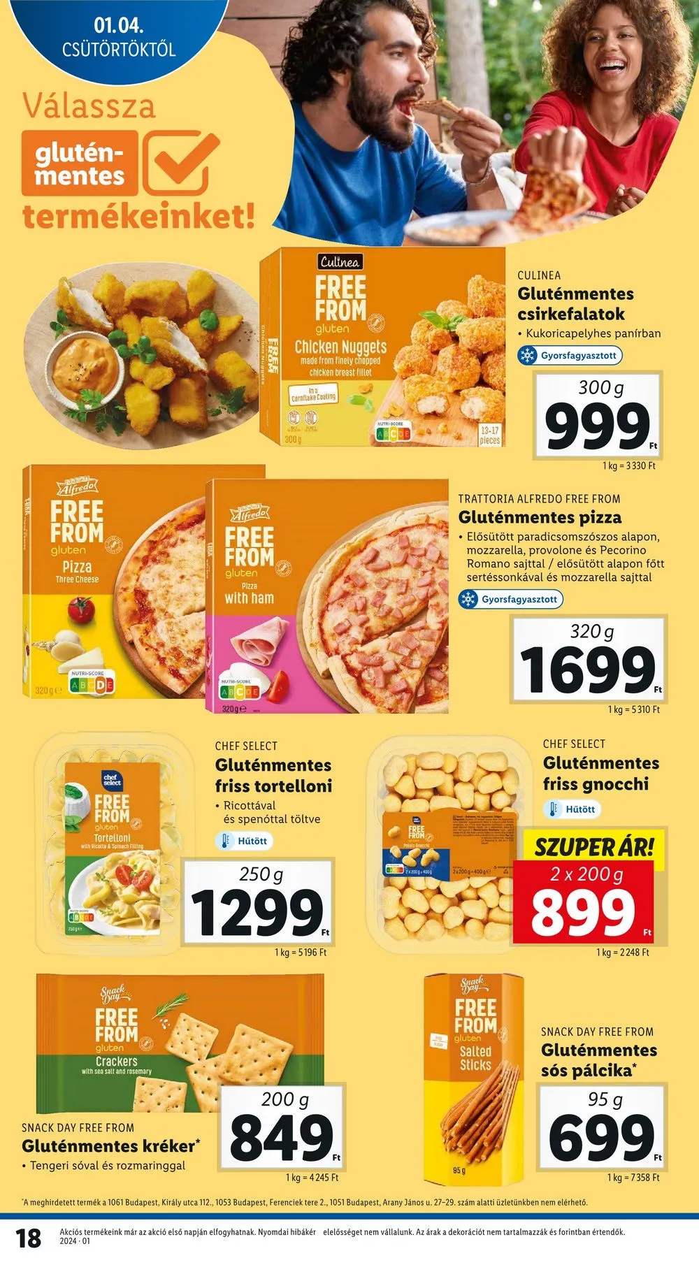 Lidl akciós újság 01.04–01.10 – 18. oldal