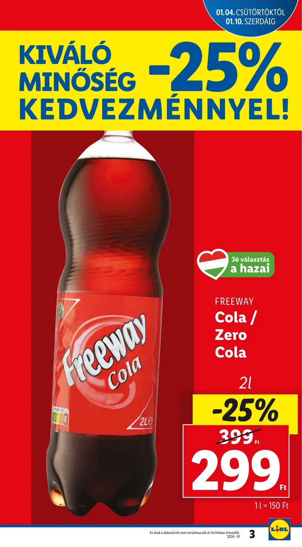 Lidl akciós újság 01.04–01.10 – 3. oldal