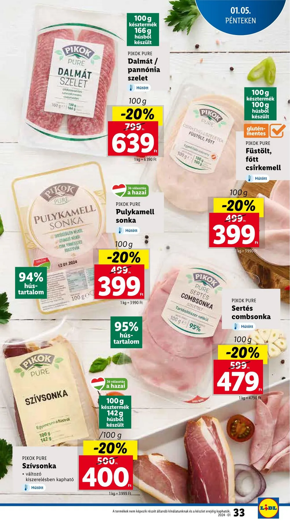 Lidl akciós újság 01.04–01.10 – 31. oldal