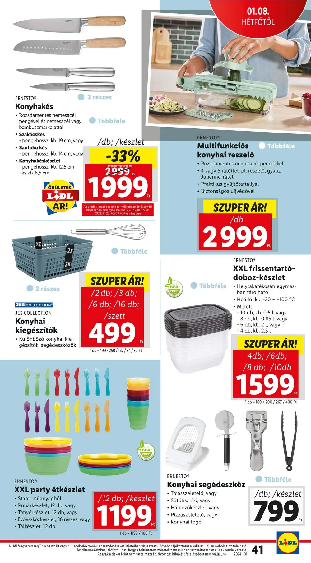 Lidl akciós újság 01.04–01.10 – 41. oldal