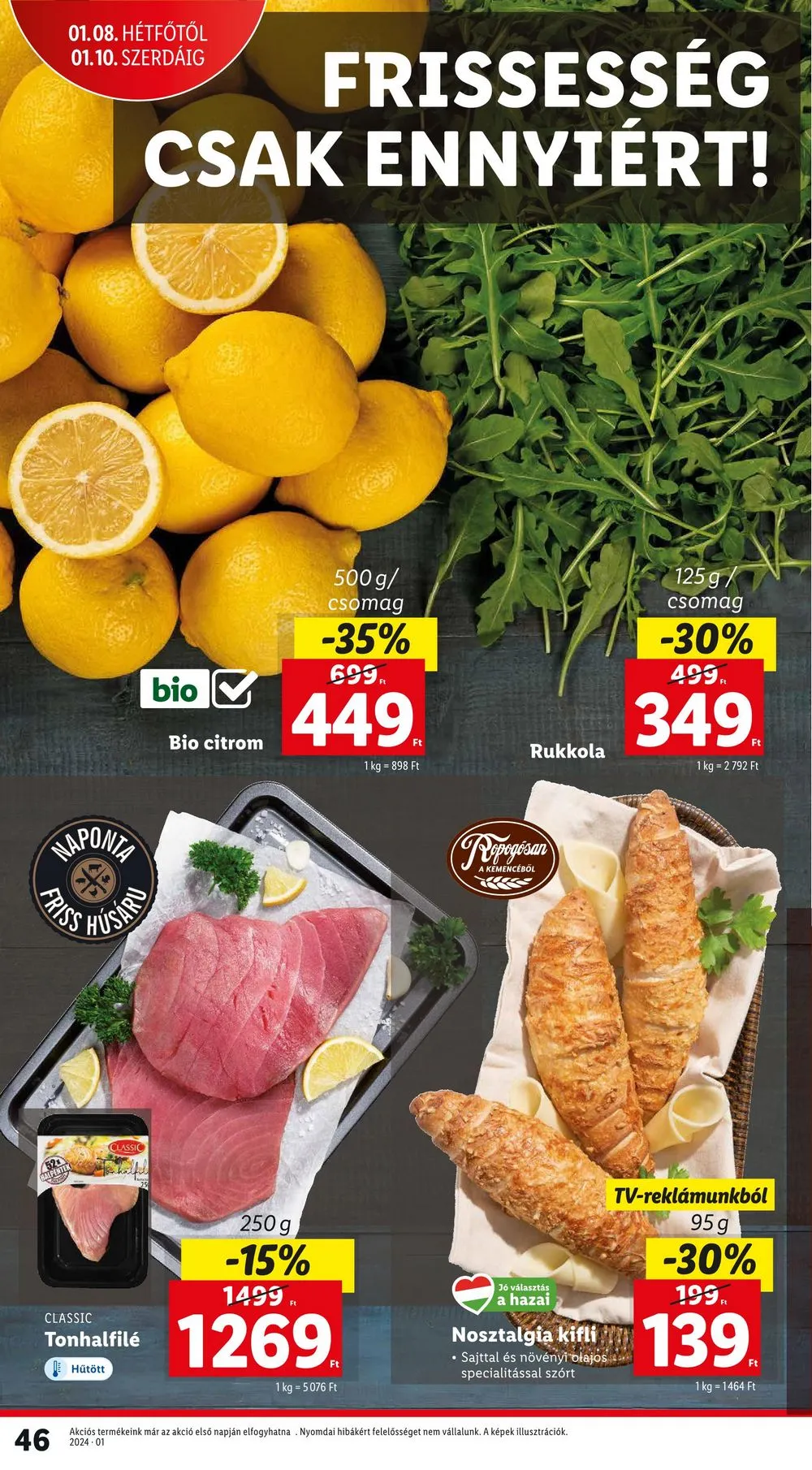 Lidl akciós újság 01.04–01.10 – 46. oldal