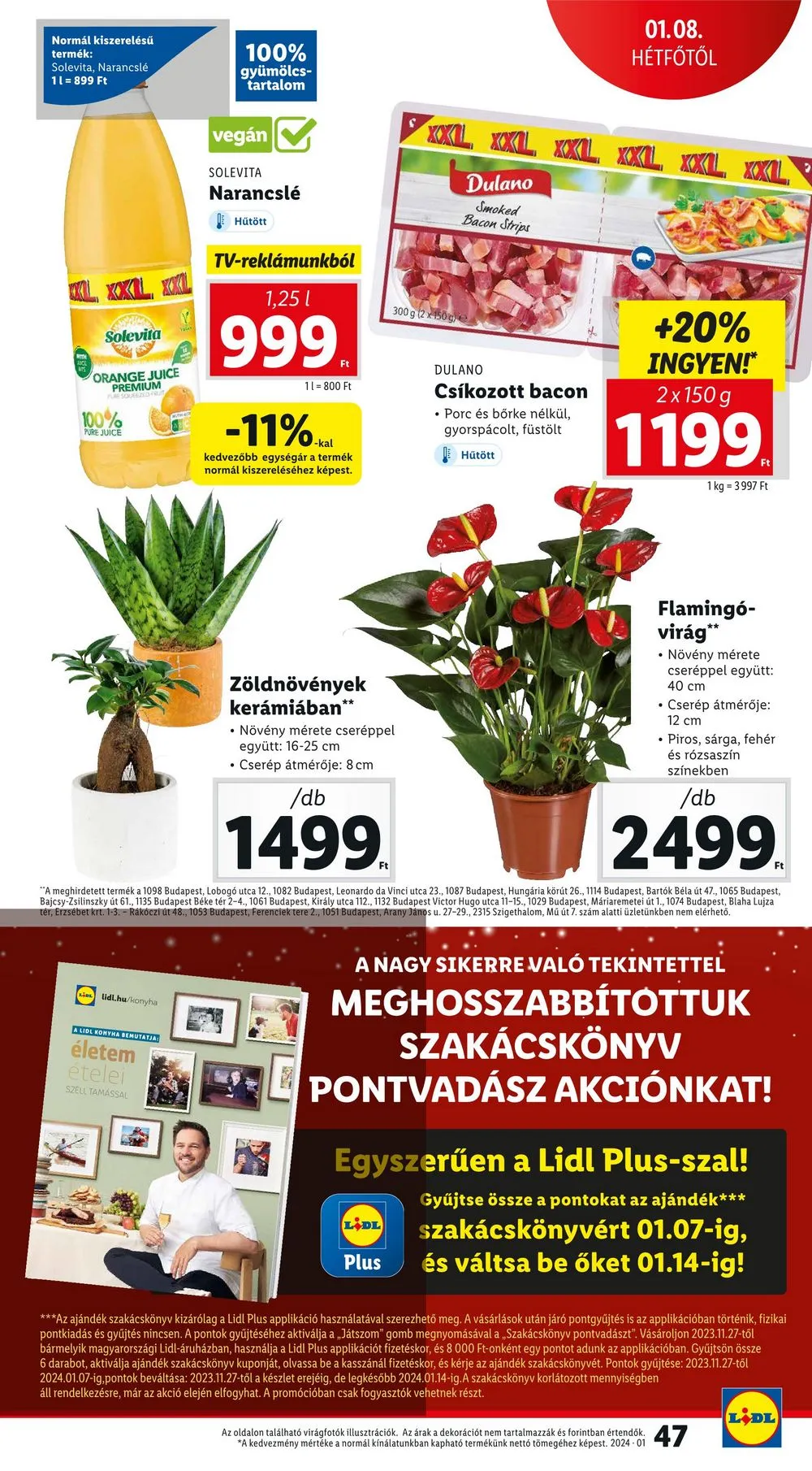 Lidl akciós újság 01.04–01.10 – 47. oldal