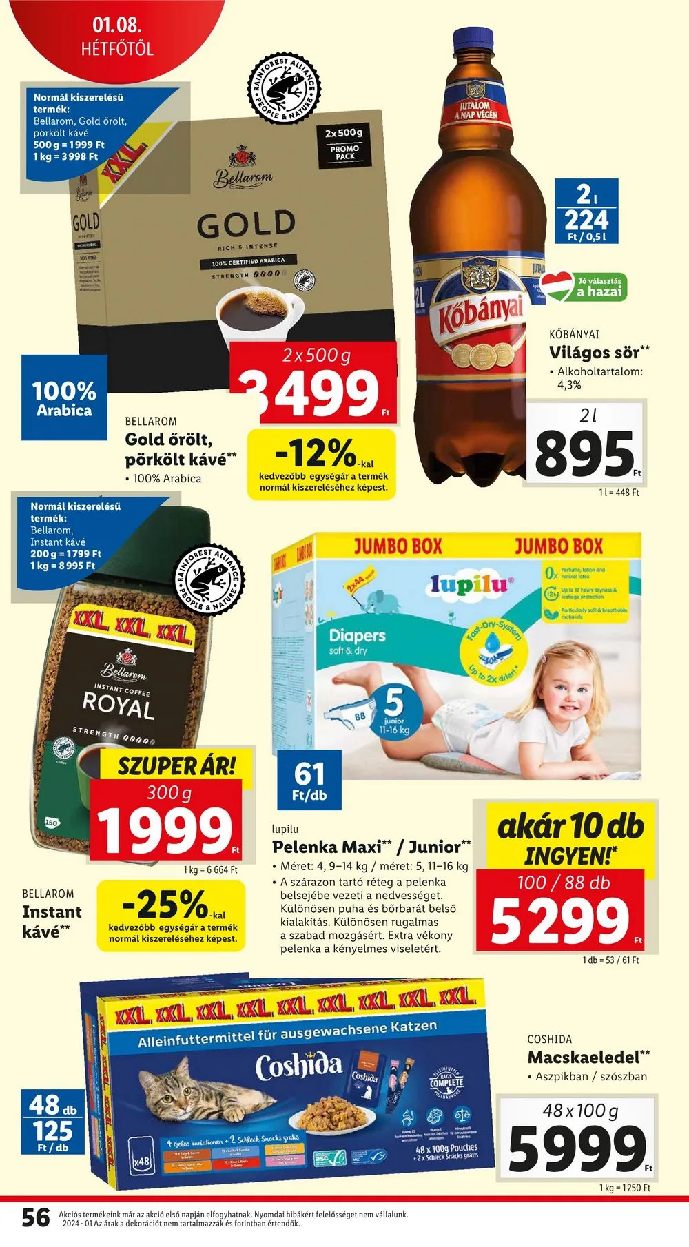 Lidl akciós újság 01.04–01.10 – 56. oldal