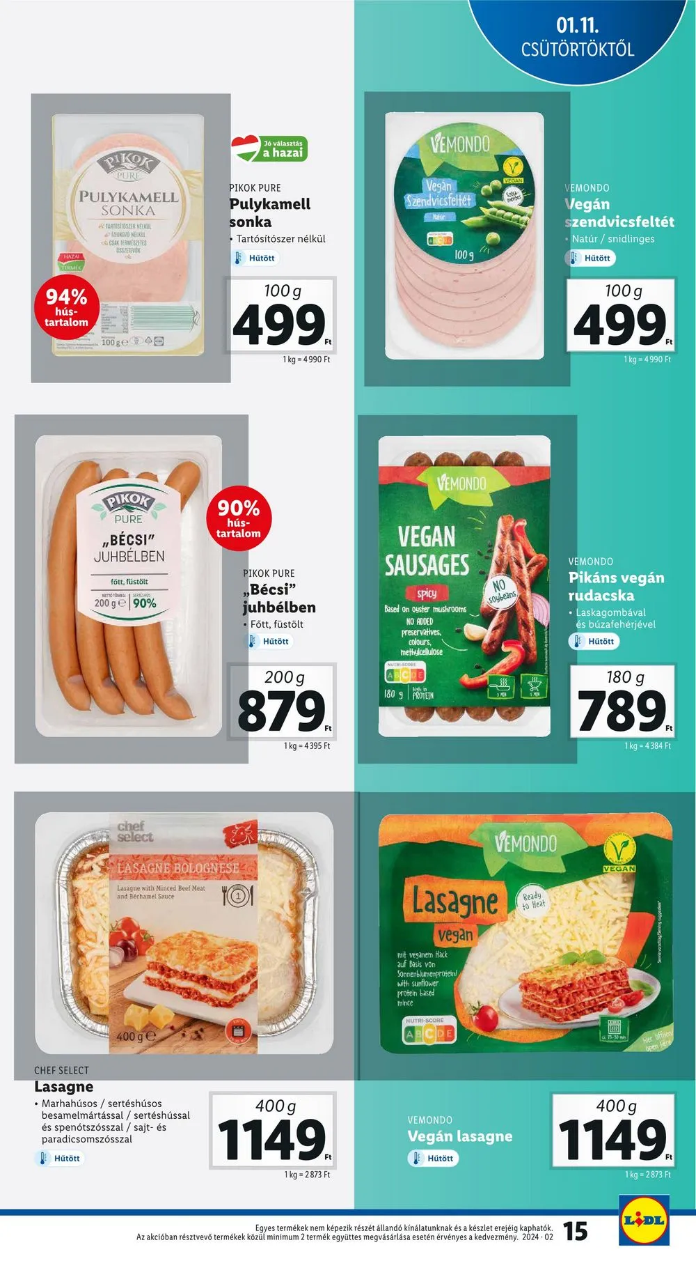 Lidl akciós újság 01.11–01.17 – 15. oldal