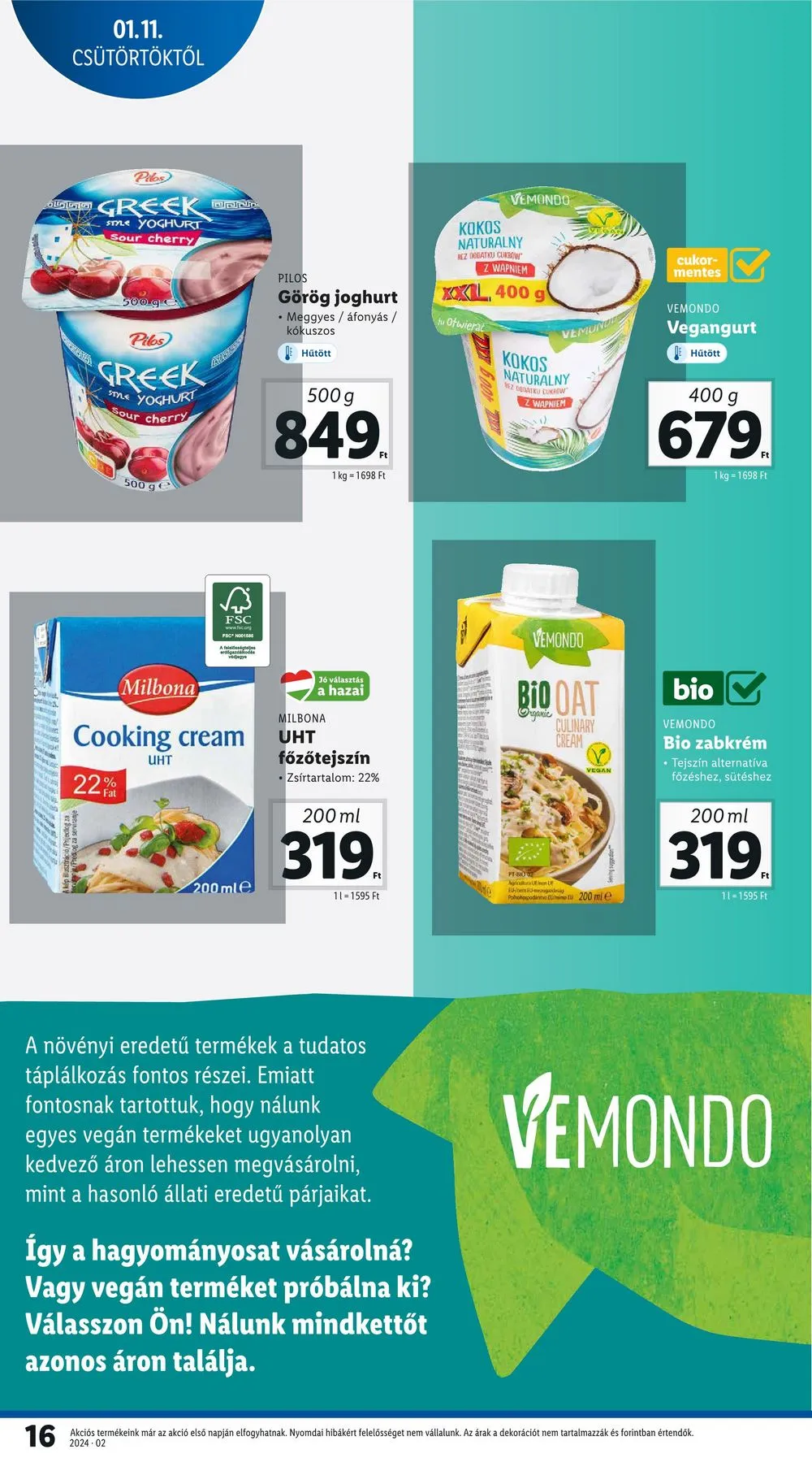 Lidl akciós újság 01.11–01.17 – 16. oldal