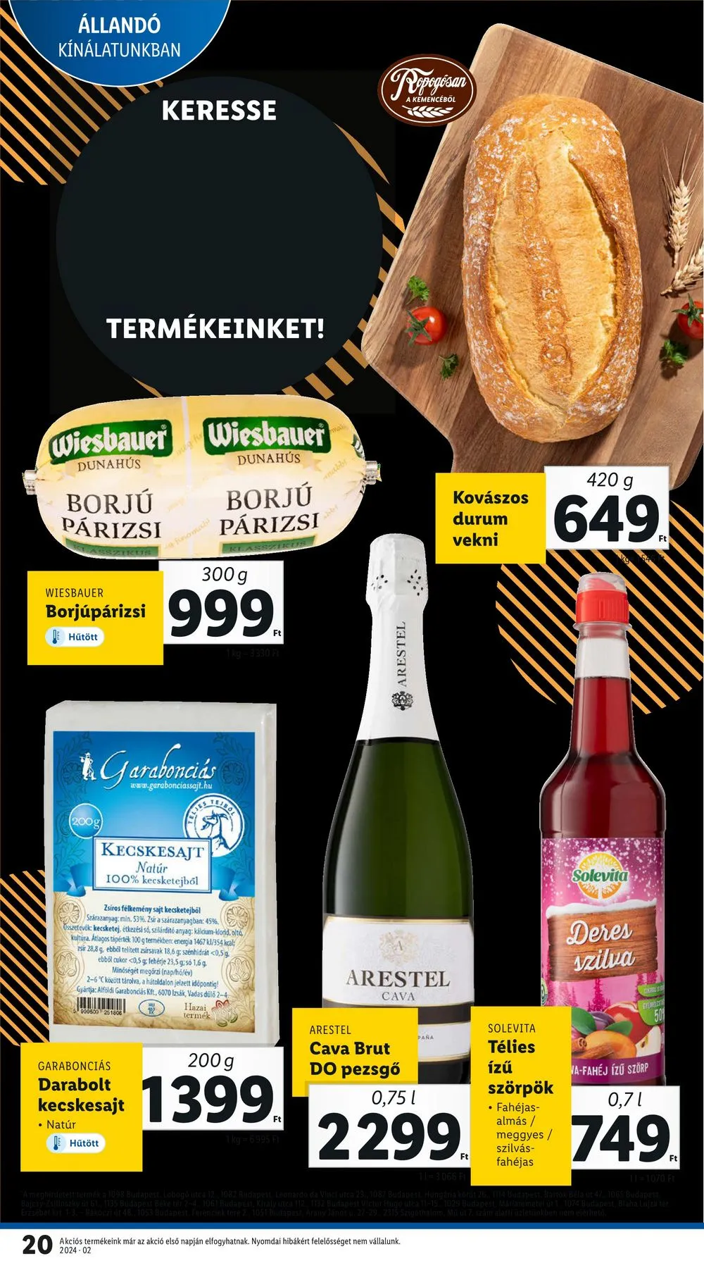 Lidl akciós újság 01.11–01.17 – 20. oldal