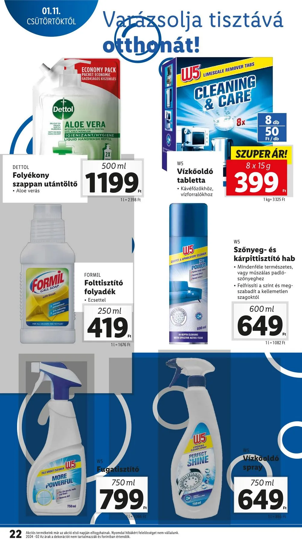 Lidl akciós újság 01.11–01.17 – 22. oldal