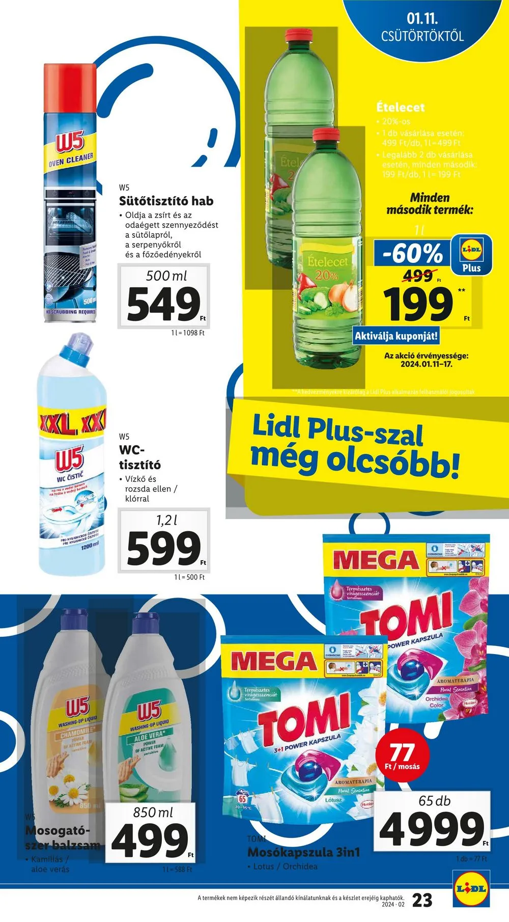 Lidl akciós újság 01.11–01.17 – 23. oldal