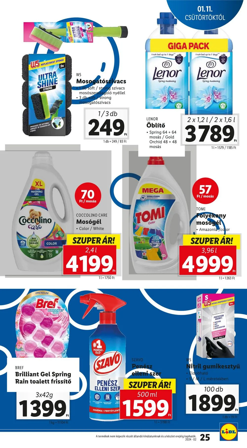 Lidl akciós újság 01.11–01.17 – 25. oldal