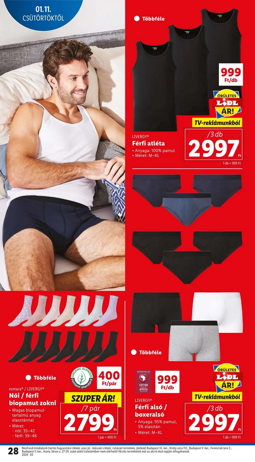 Lidl akciós újság 01.11–01.17 – 28. oldal