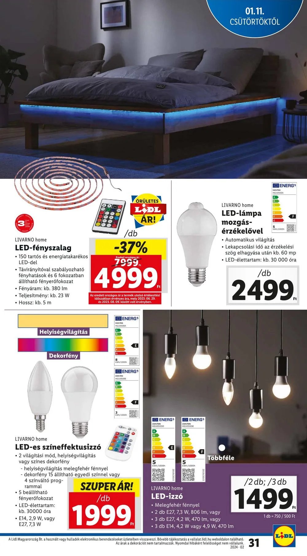 Lidl akciós újság 01.11–01.17 – 31. oldal