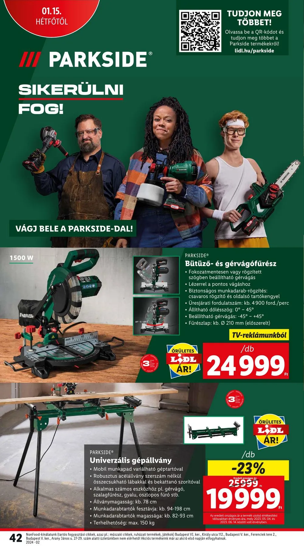Lidl akciós újság 01.11–01.17 – 42. oldal