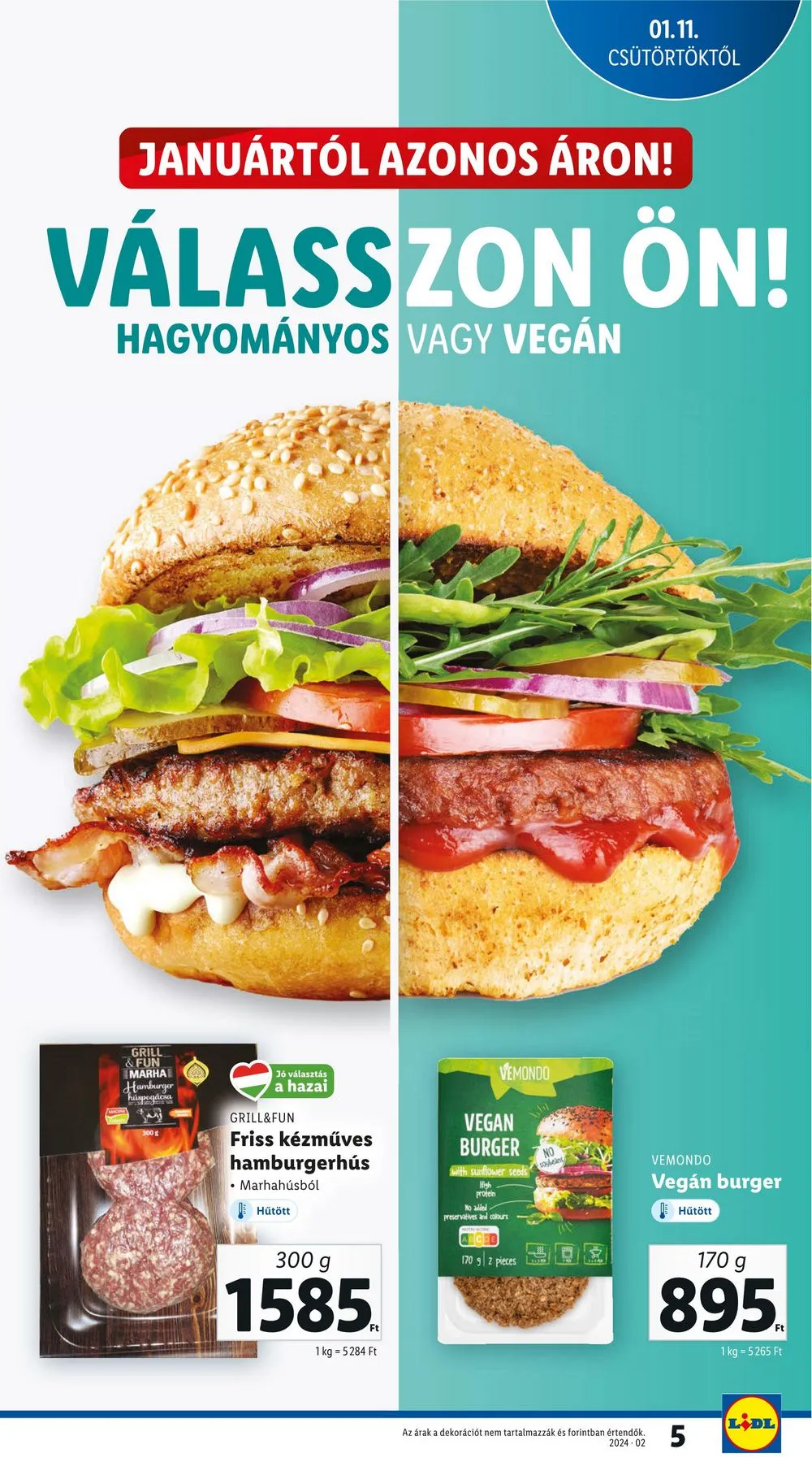 Lidl akciós újság 01.11–01.17 – 5. oldal