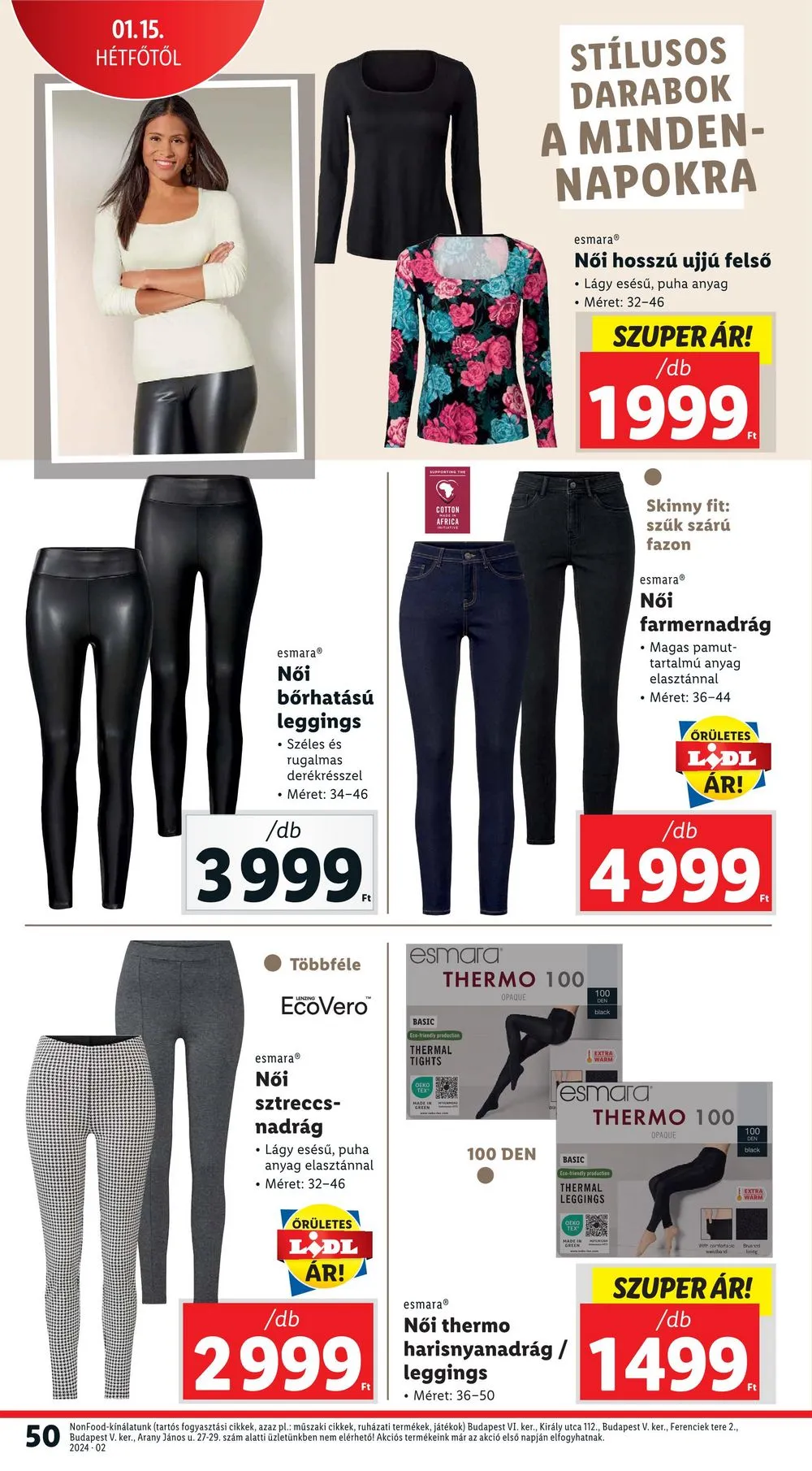 Lidl akciós újság 01.11–01.17 – 50. oldal
