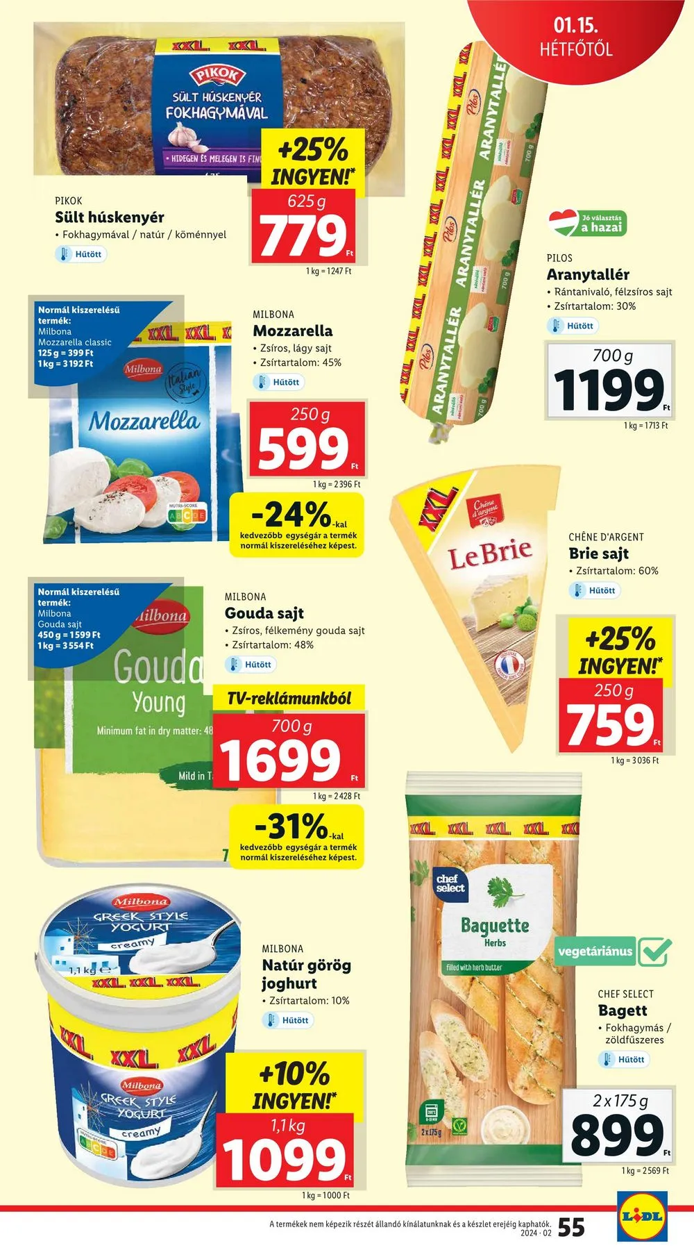 Lidl akciós újság 01.11–01.17 – 55. oldal