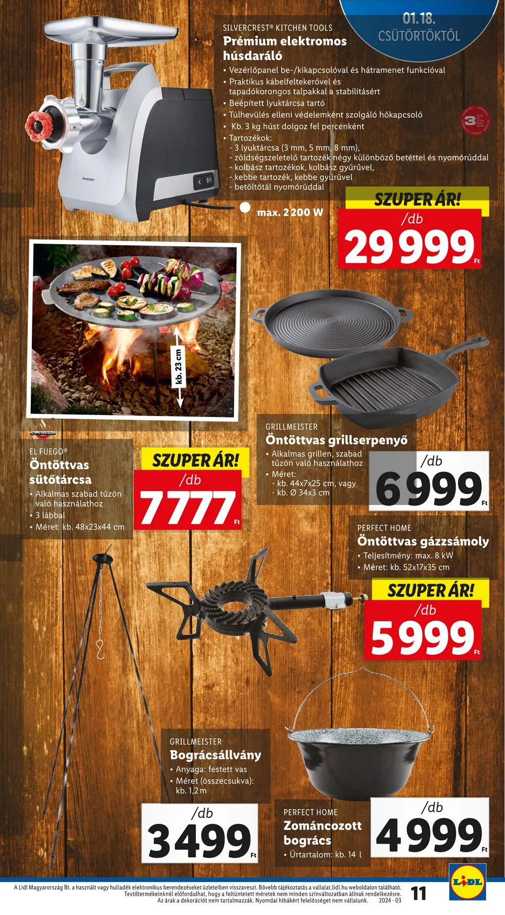 Lidl akciós újság 01.18–01.24 – 11. oldal